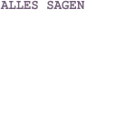 ALLES SAGEN
Die aktuelle Single von Markus Striegl